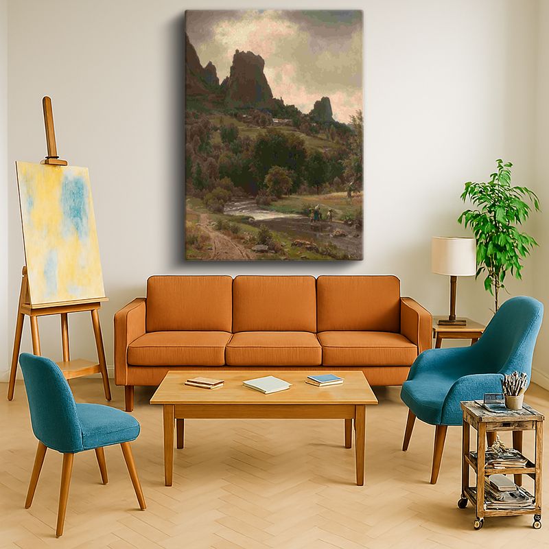 Ressam Kanvas Tablo 273